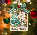 Family Christmas Ornament, Personalized Family Ornament 2024, Christmas Ornament CF90 - 19Gifts