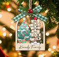 Family Christmas Ornament, Personalized Family Ornament 2024, Christmas Ornament CF90 - 19Gifts