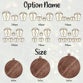 First Christmas As A Family Ornament, Personalized Two Layer Wooden Ornament CF293 - 19Gifts