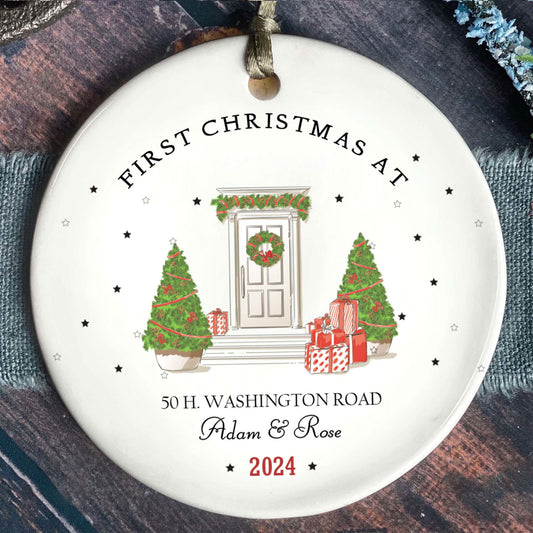 First Christmas In Our New Home Ornament, New Home Gift, New Home Tree Decoration CX06-5 - 19Gifts