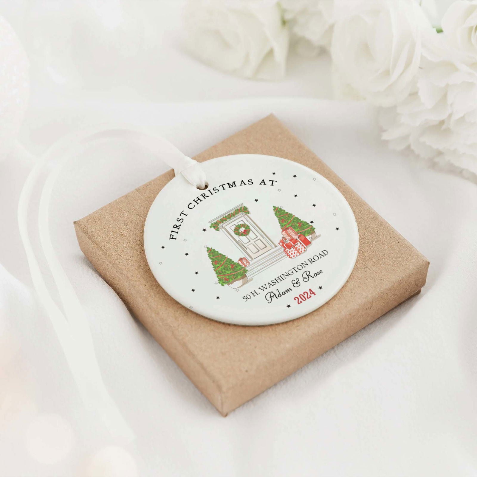First Christmas In Our New Home Ornament, New Home Gift, New Home Tree Decoration CX06-5 - 19Gifts