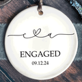 First Christmas Married Ornament, Mr Mrs Ornament Our First Christmas Ornament CX05-28 - 19Gifts