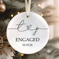 First Christmas Married Ornament, Mr Mrs Ornament Our First Christmas Ornament CX05-28 - 19Gifts