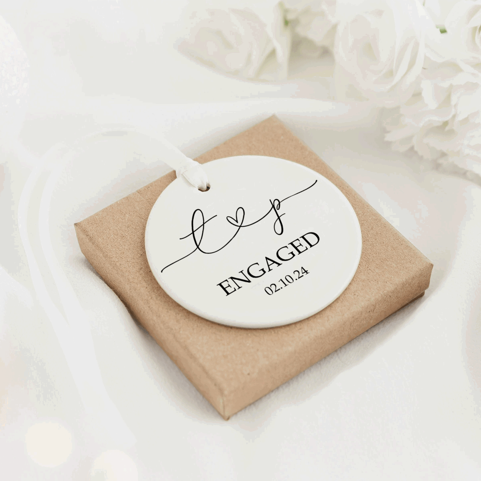 First Christmas Married Ornament, Mr Mrs Ornament Our First Christmas Ornament CX05-28 - 19Gifts