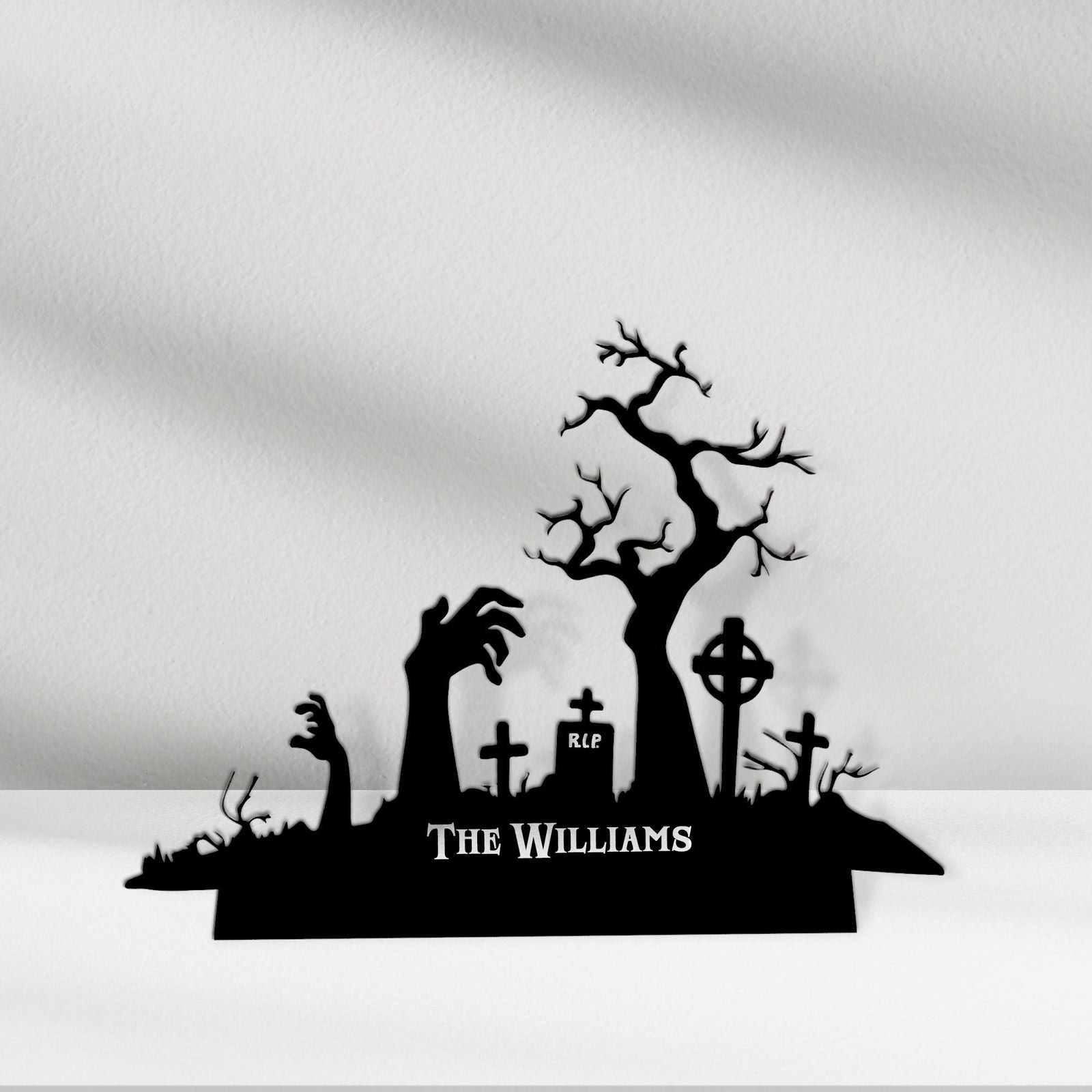 Halloween Candle Holder – Spooky Tealight Shadow Caster for Haunting Decor TV01 - 19Gifts