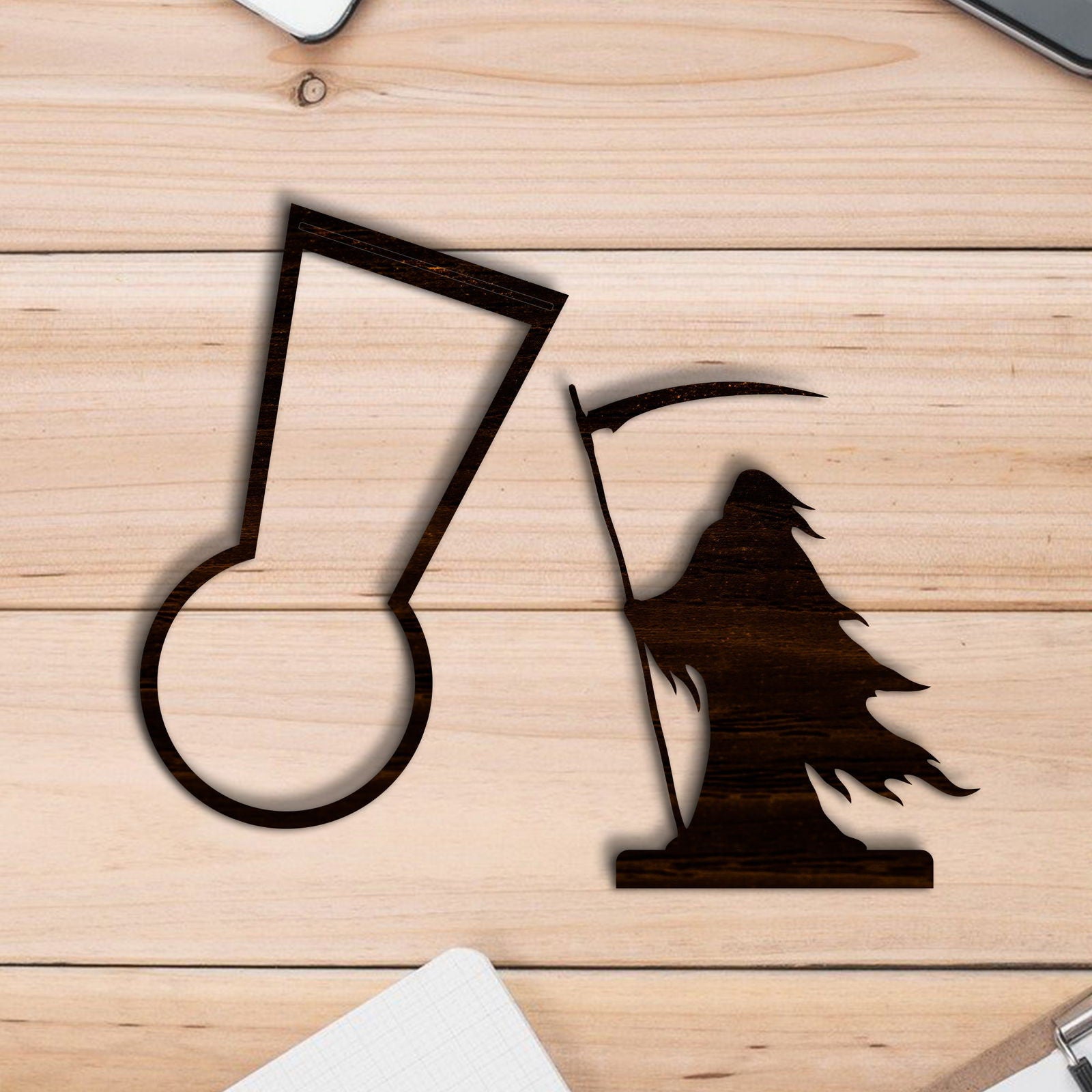 Halloween Candle Holder – Spooky Tealight Shadow Caster for Haunting Decor TV01 - 19Gifts