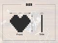 Heart-Shape Custom Photo Building Block with Stand | Personalized Brick Puzzle | Valentine Gift For Couples - 19Gifts