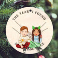 I Wish You Lived Next Door - Personalized 2-Layered Wooden Ornament CF803 - 19Gifts