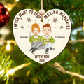 Never Want To Stop Making Memories Making With You-Personalized Couple Ornament CF707 - 19Gifts