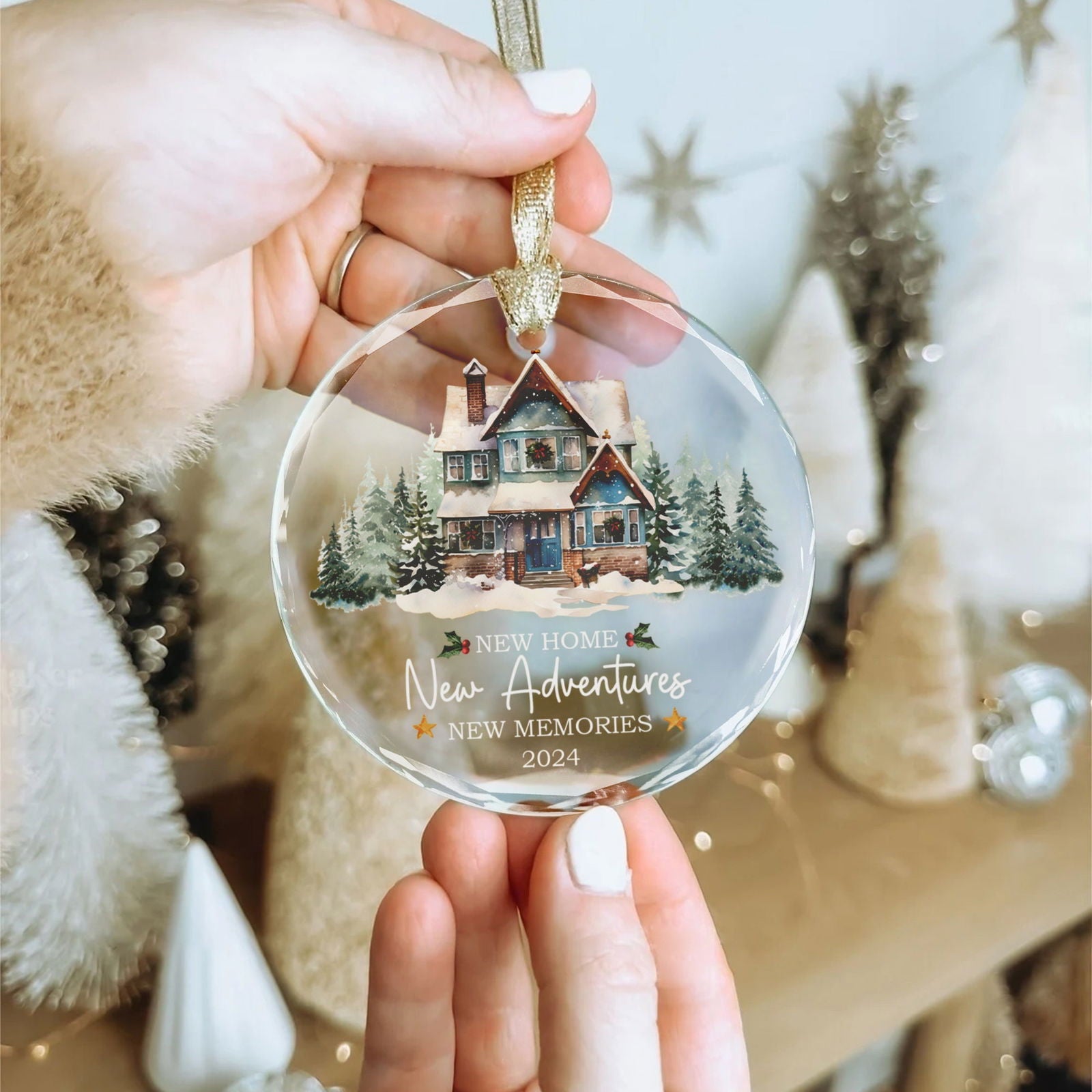 New Home New Adventures New Memories 2024, Christmas Tree Hanging Decoration GX06-9 - 19Gifts