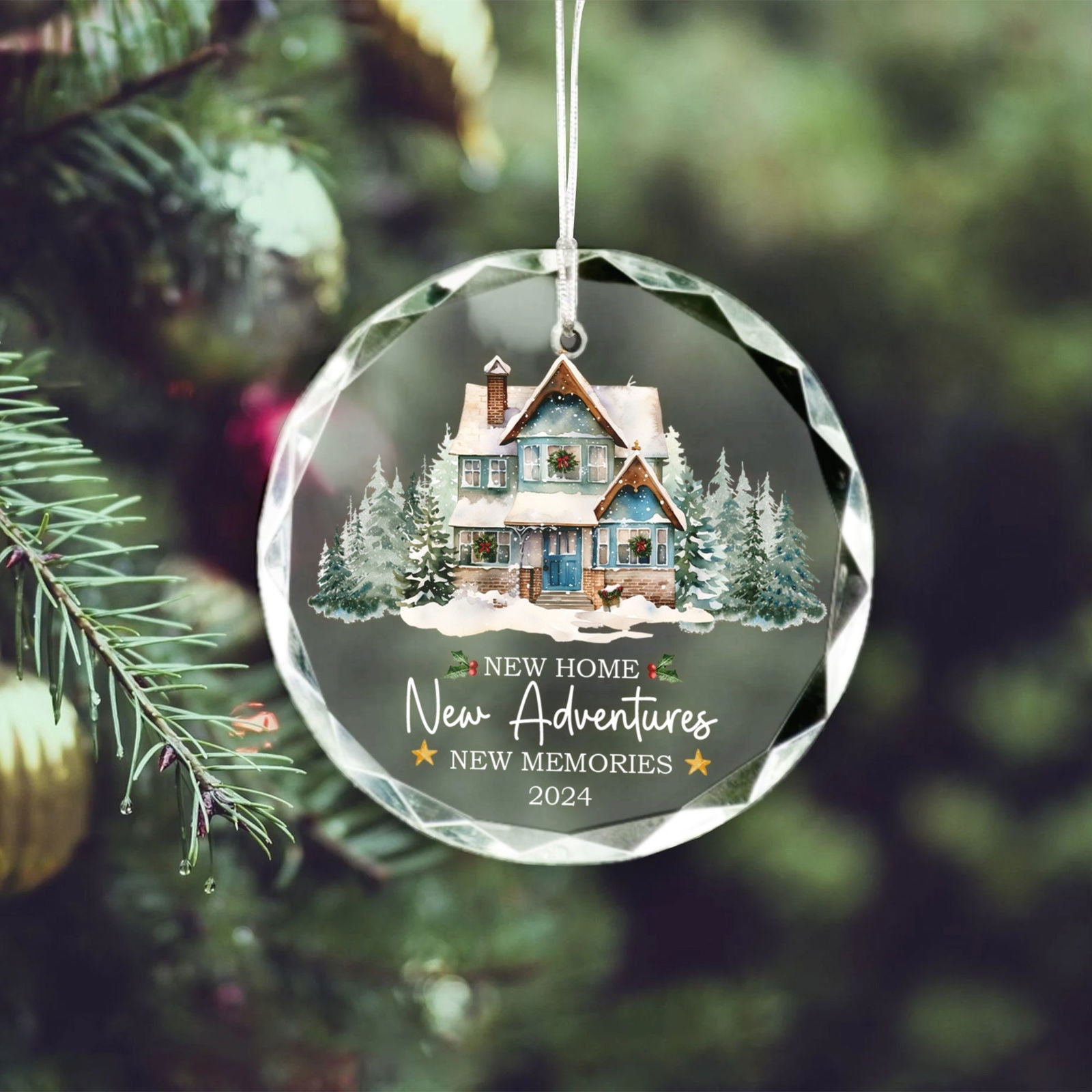 New Home New Adventures New Memories 2024, Christmas Tree Hanging Decoration GX06-9 - 19Gifts