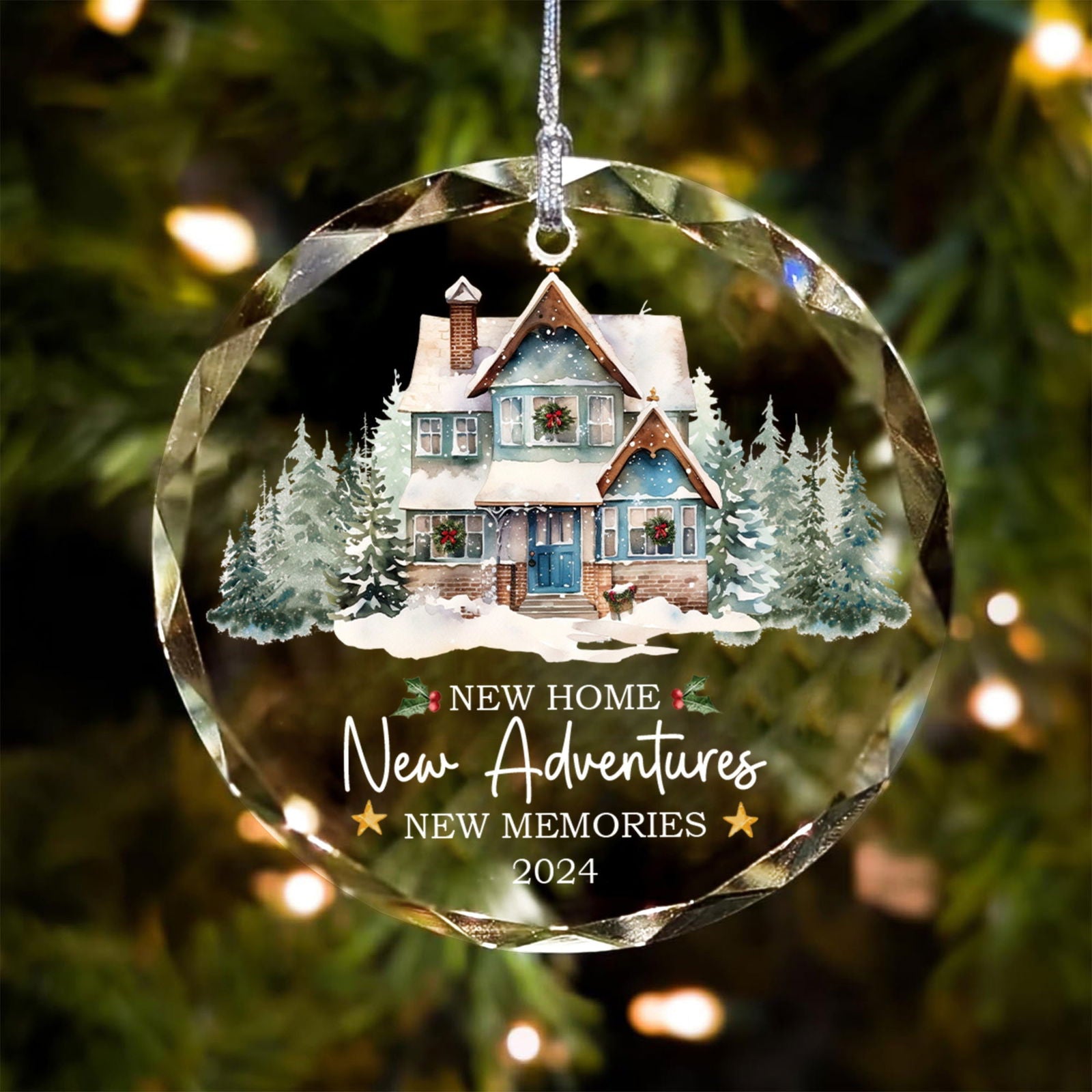 New Home New Adventures New Memories 2024, Christmas Tree Hanging Decoration GX06-9 - 19Gifts