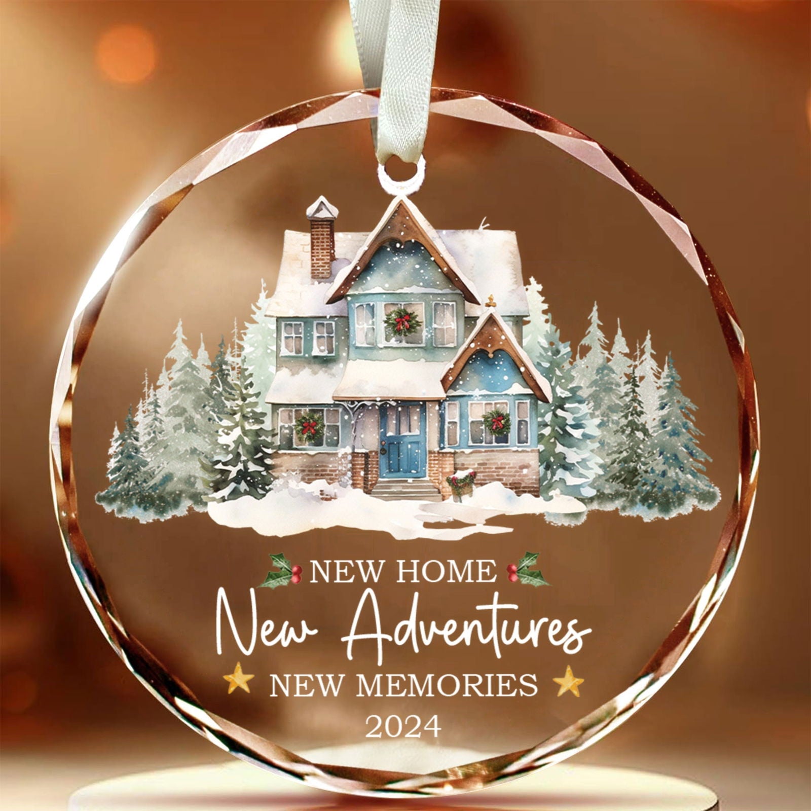 New Home New Adventures New Memories 2024, Christmas Tree Hanging Decoration GX06-9 - 19Gifts