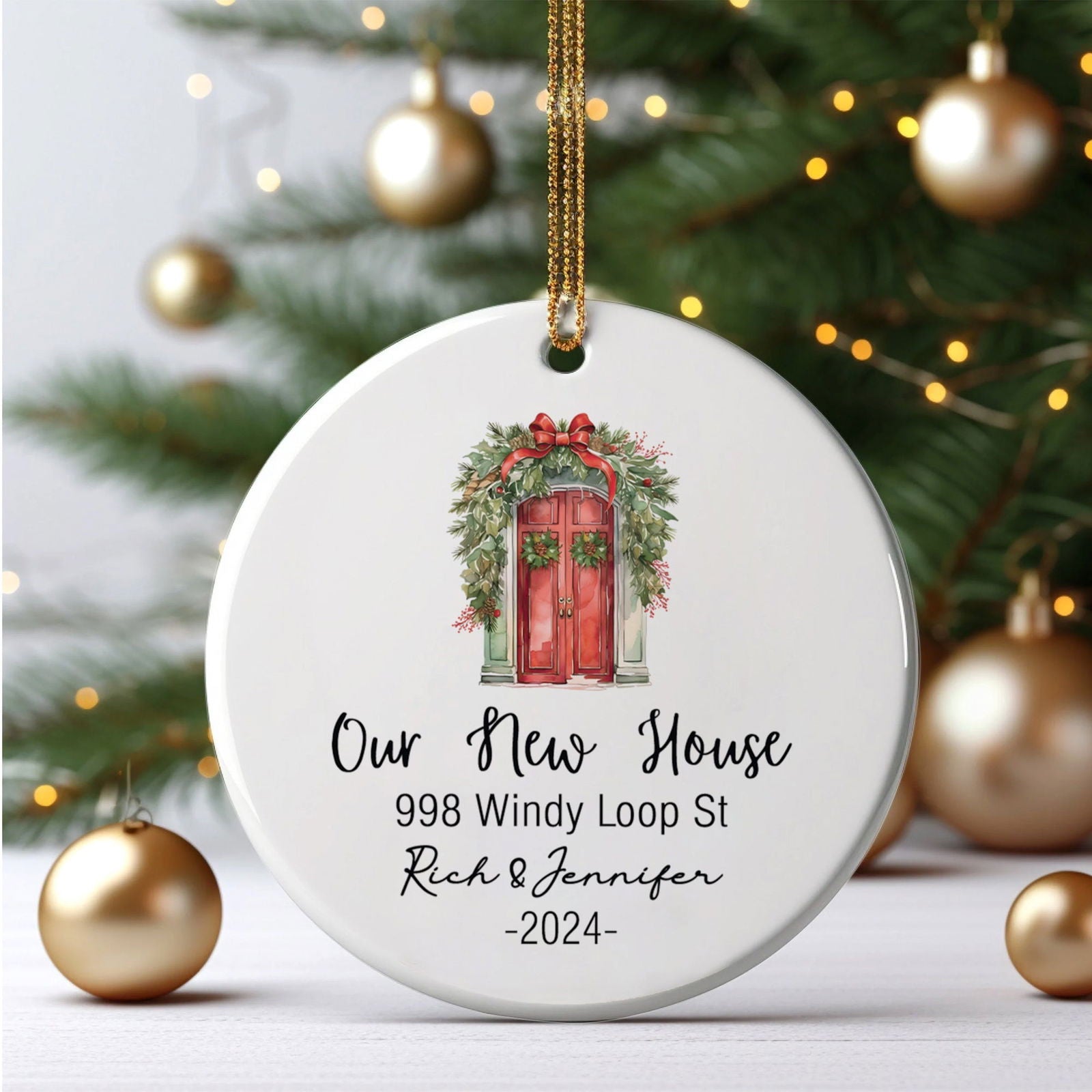 New Home Ornament 2024, House Warming Ornament Gifts CX03-6 - 19Gifts