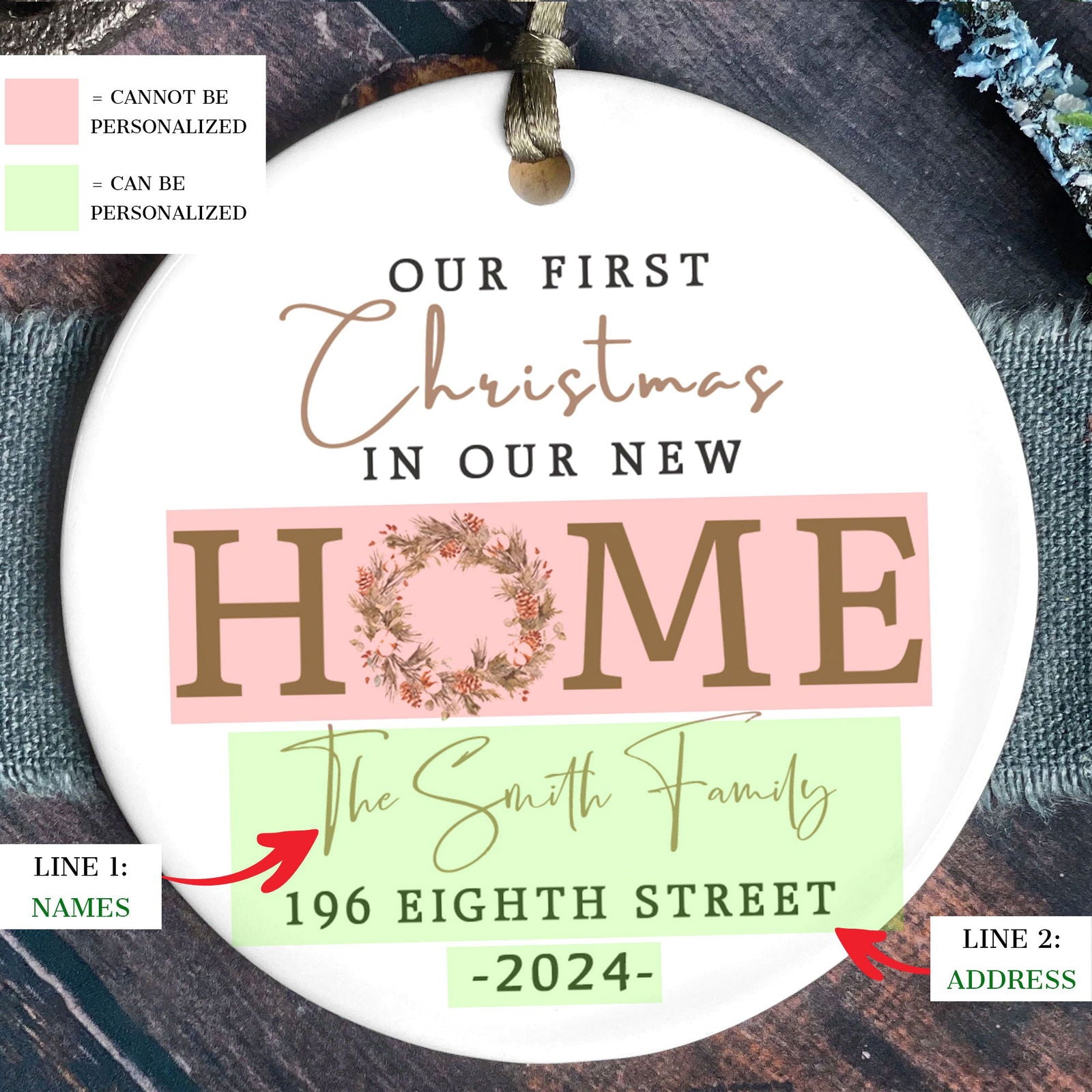 New Home Ornament House Warming Ornament Gifts CX03-7 - 19Gifts