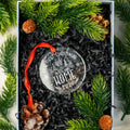 New Home Personalised Frosted Christmas Ornament, New Home Gift, Christmas In New Home GX03-6 - 19Gifts