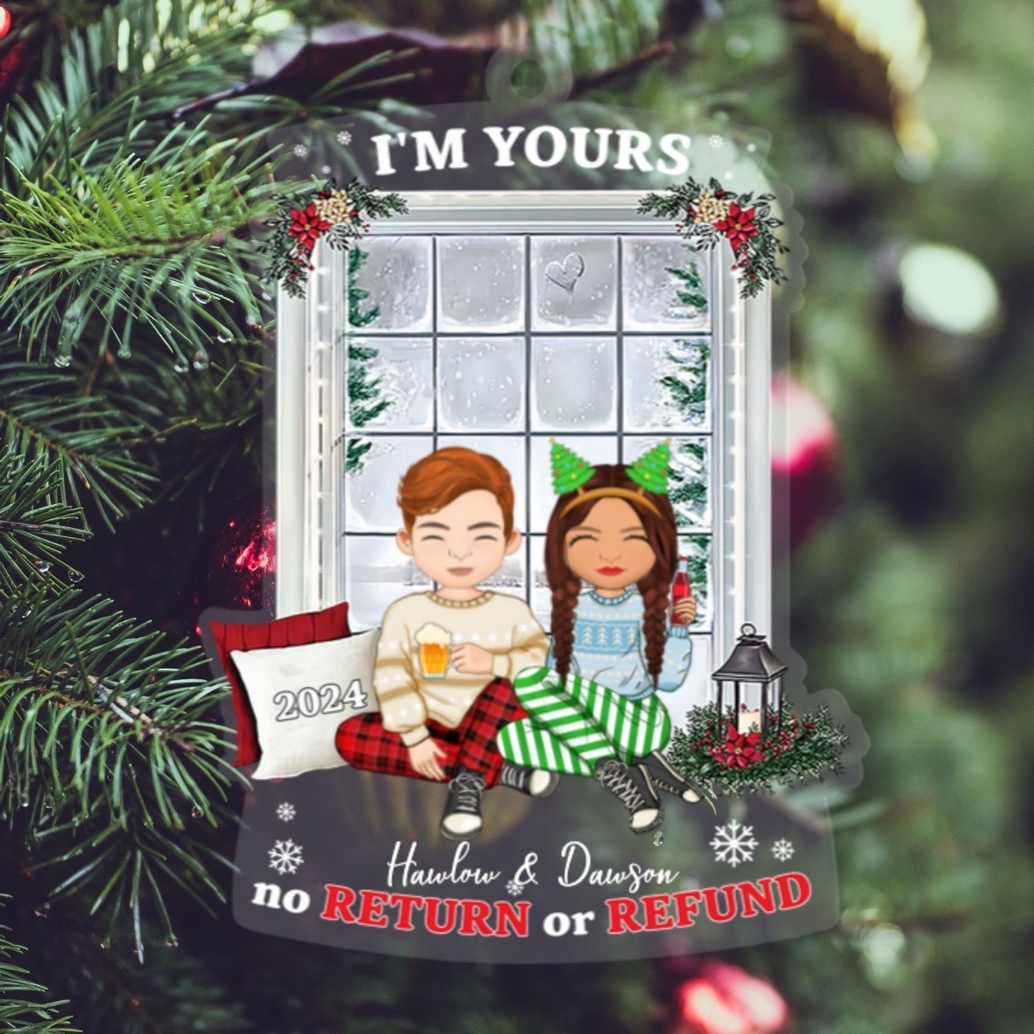 Our First Christmas Together Acrylic Ornament CF801 - 19Gifts