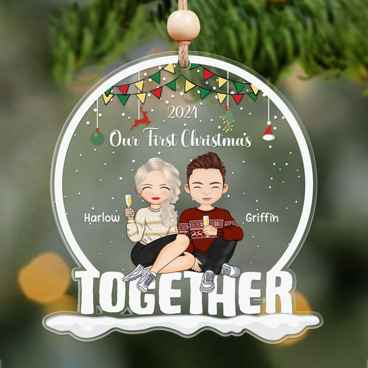 Our First Christmas Together Acrylic Ornament CF814 - 19Gifts