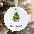 Our First Christmas in Our New Home Ornament 2024, Housewarming Gifts for New House CX06-11 - 19Gifts