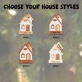 Our First Home Christmas Ornament, Agent Closing Gift For Seller, New Home Gift, Cute House Ornament, Custom Home Ornament 2024 CF43 - 19Gifts