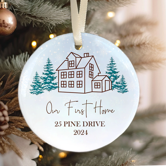 Our First Home Ornament, Housewarming Gift, Housewarming Ornament CX03-1 - 19Gifts