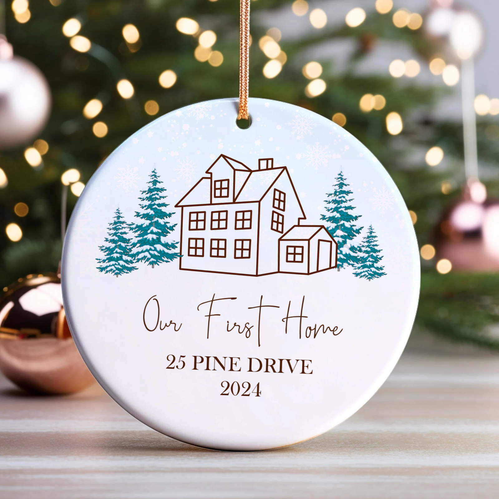 Our First Home Ornament, Housewarming Gift, Housewarming Ornament CX03-1 - 19Gifts
