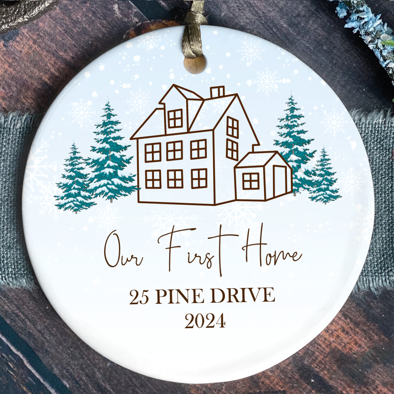 Our First Home Ornament, Housewarming Gift, Housewarming Ornament CX03-1 - 19Gifts