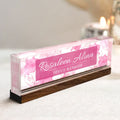 Personalized Acrylic Desk Name Plate, Custom Name Plate Acrylic For Desk TD86-35 - 19Gifts