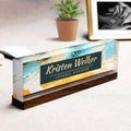 Personalized Acrylic Desk Name Plate, Décor Desk Name Plate, Plate Acrylic For Desk TD86-10 - 19Gifts