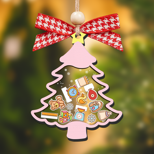 Personalized Baby 1st Shaker Christmas Ornament, New Shaker Baby Ornament CF205 - 19Gifts