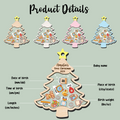 Personalized Baby 1st Shaker Christmas Ornament, New Shaker Baby Ornament CF205 - 19Gifts