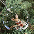 Personalized Baby's First Christmas Glass Ornament, Personalized Woodland Creatures, Baby Deer Ornament GX02-24 - 19Gifts