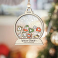 Personalized Baby's First Christmas Ornament, Shaker Ornament with Name CF45 - 19Gifts