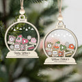 Personalized Baby's First Christmas Ornament, Shaker Ornament with Name CF45 - 19Gifts