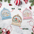 Personalized Babys 1st Christmas Ornament 2024, Shake Babies Ornament CF602 - 19Gifts