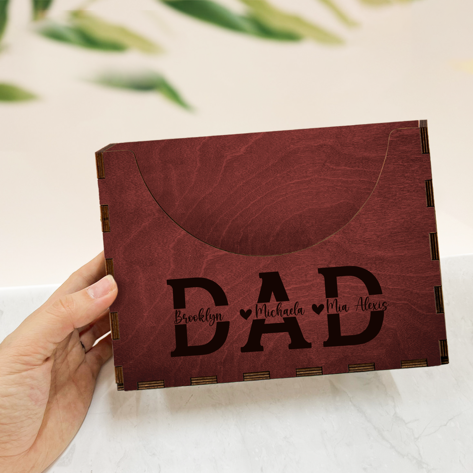 Personalized Cap Holder, Wooden Hat Holder, Gift for Dad, Hat Organizer HH01 - 19Gifts