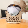 Personalized Cap Holder, Wooden Hat Holder, Gift for Dad, Hat Organizer HH01 - 19Gifts
