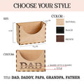 Personalized Cap Holder, Wooden Hat Holder, Gift for Dad and Grandpa, Hat Organizer HH03 - 19Gifts