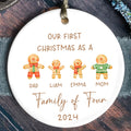 Personalized Ceramic Family Ornament, Family Christmas CX02-22 - 19Gifts