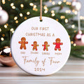 Personalized Ceramic Family Ornament, Family Keepsake CX02-24 - 19Gifts