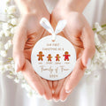 Personalized Ceramic Family Ornament, Family Keepsake CX02-24 - 19Gifts