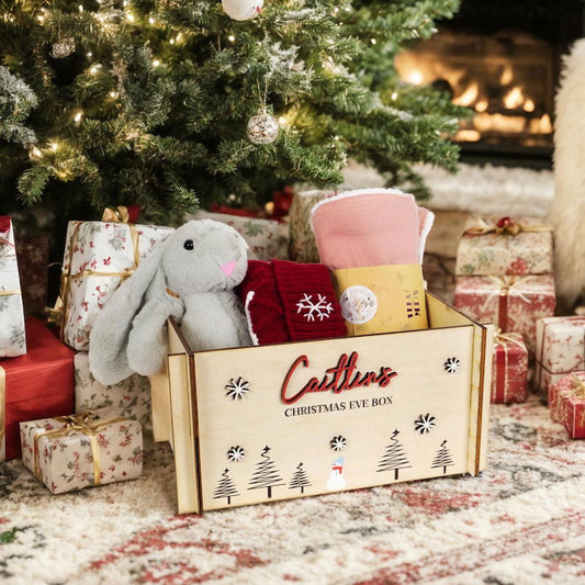 Personalized Christmas Eve Box, Christmas Eve Crate, EB01 - 19Gifts