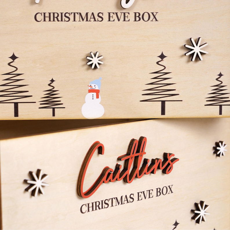 Personalized Christmas Eve Box, Christmas Eve Crate, EB01 - 19Gifts