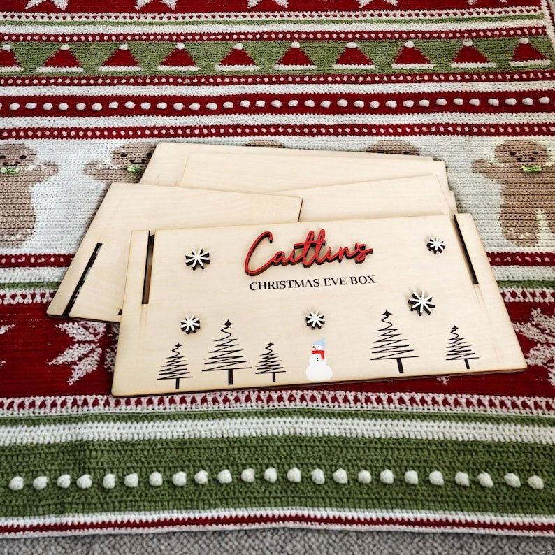 Personalized Christmas Eve Box, Christmas Eve Crate, EB01 - 19Gifts