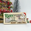 Personalized Christmas Money Holders, Christmas Cash Holder Gift, Santa Money Cards MH - 19Gifts