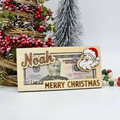 Personalized Christmas Money Holders, Christmas Cash Holder Gift, Santa Money Cards MH - 19Gifts
