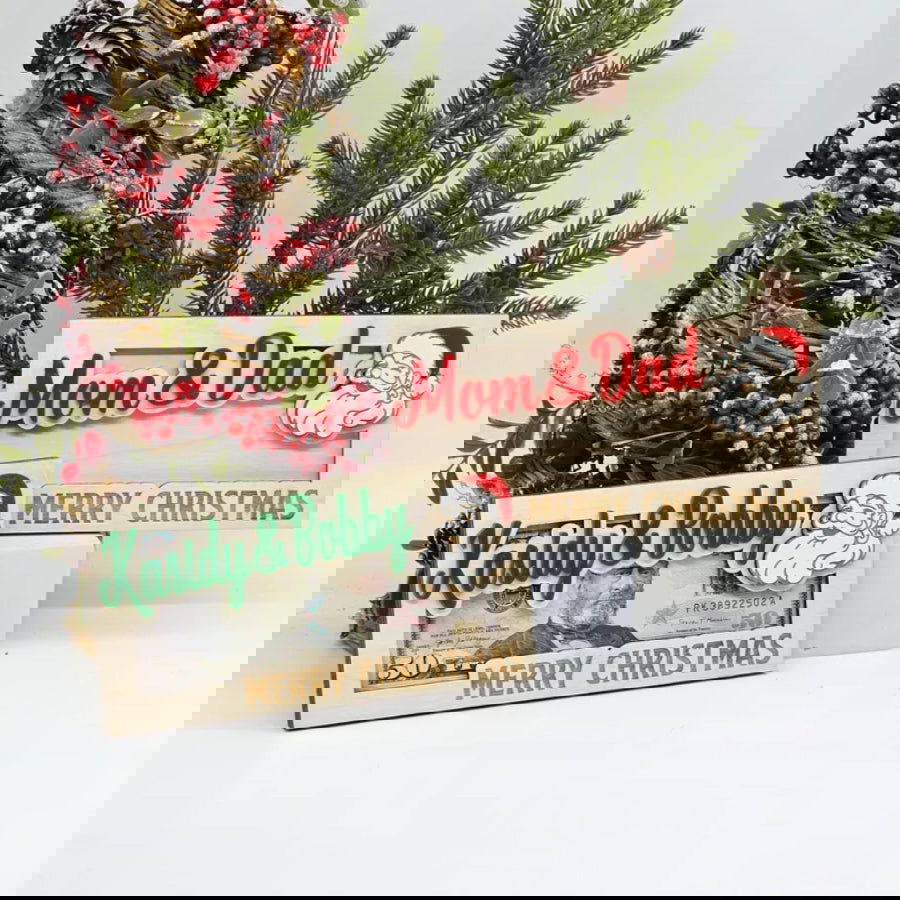 Personalized Christmas Money Holders, Christmas Cash Holder Gift, Santa Money Cards MH - 19Gifts