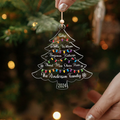 Personalized Christmas Tree With Family Names , Christmas Ornament 2024, CF644 - 19Gifts