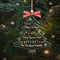 Personalized Christmas Tree With Family Names , Christmas Ornament 2024, CF644 - 19Gifts