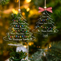 Personalized Christmas Tree With Family Names , Christmas Ornament 2024, CF644 - 19Gifts